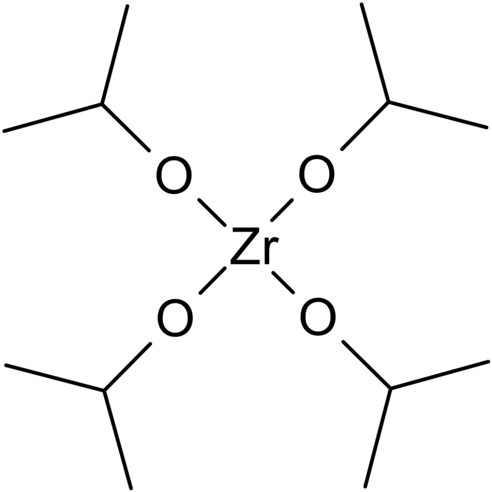 Zr (O-i-C3H7)4/(99.99% excluding Hf) テトラ-i-プロポキシジルコニウム